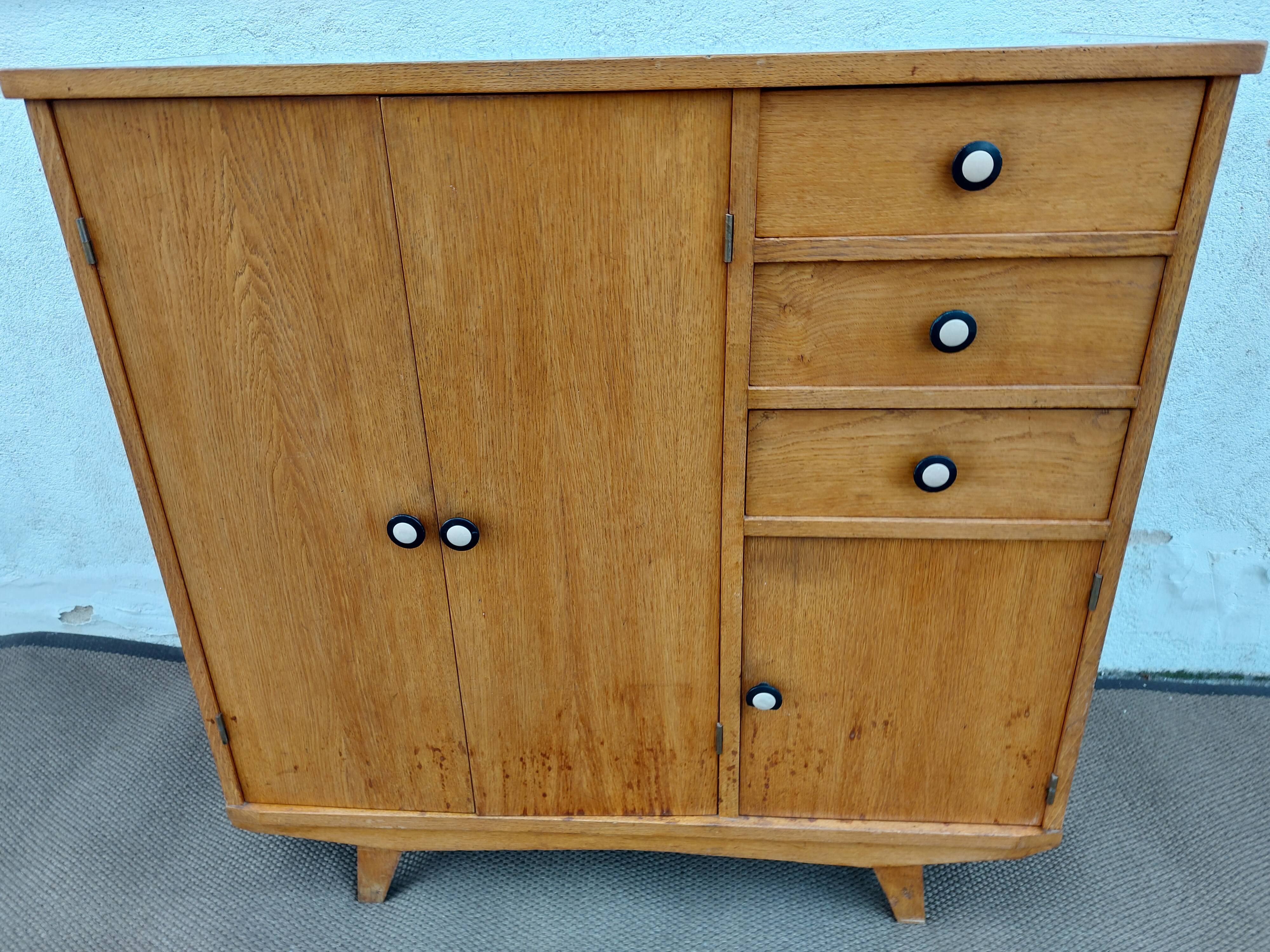 solid wood buffet, compass feet