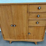 solid wood buffet, compass feet