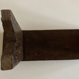 Folk art country bench/shelf, early 20th century