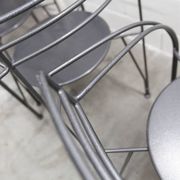 Set of 6 "Silver Moon" armchairs by Pascal Mourgue 1985