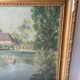 Signed painting H Boquet
