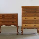 Vintage Danish 1967 4-Drawer Dresser in Oak