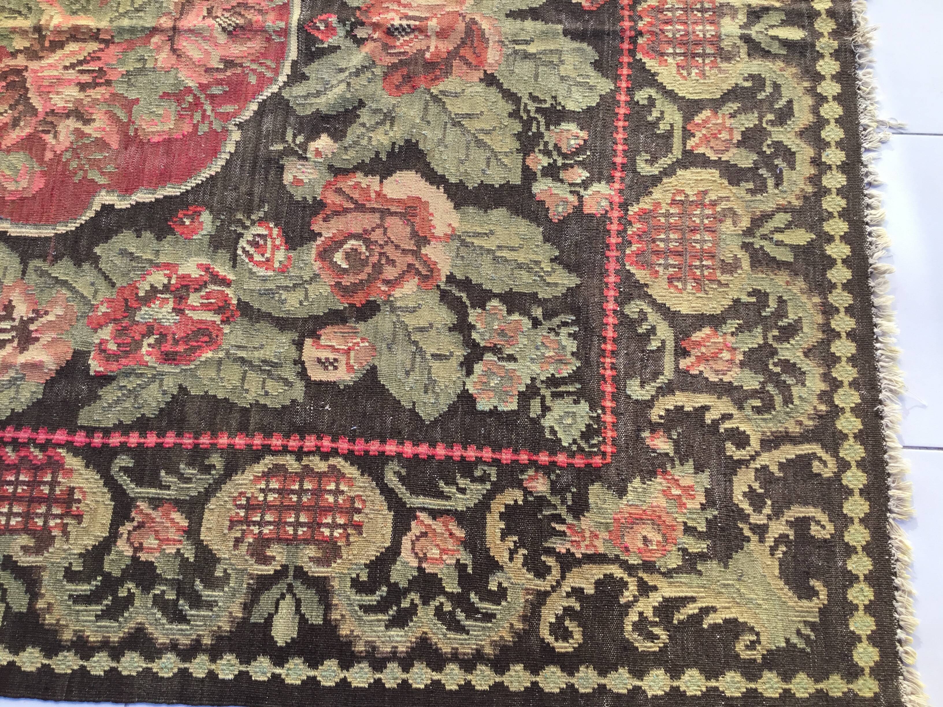 Moldovan kilim carpet