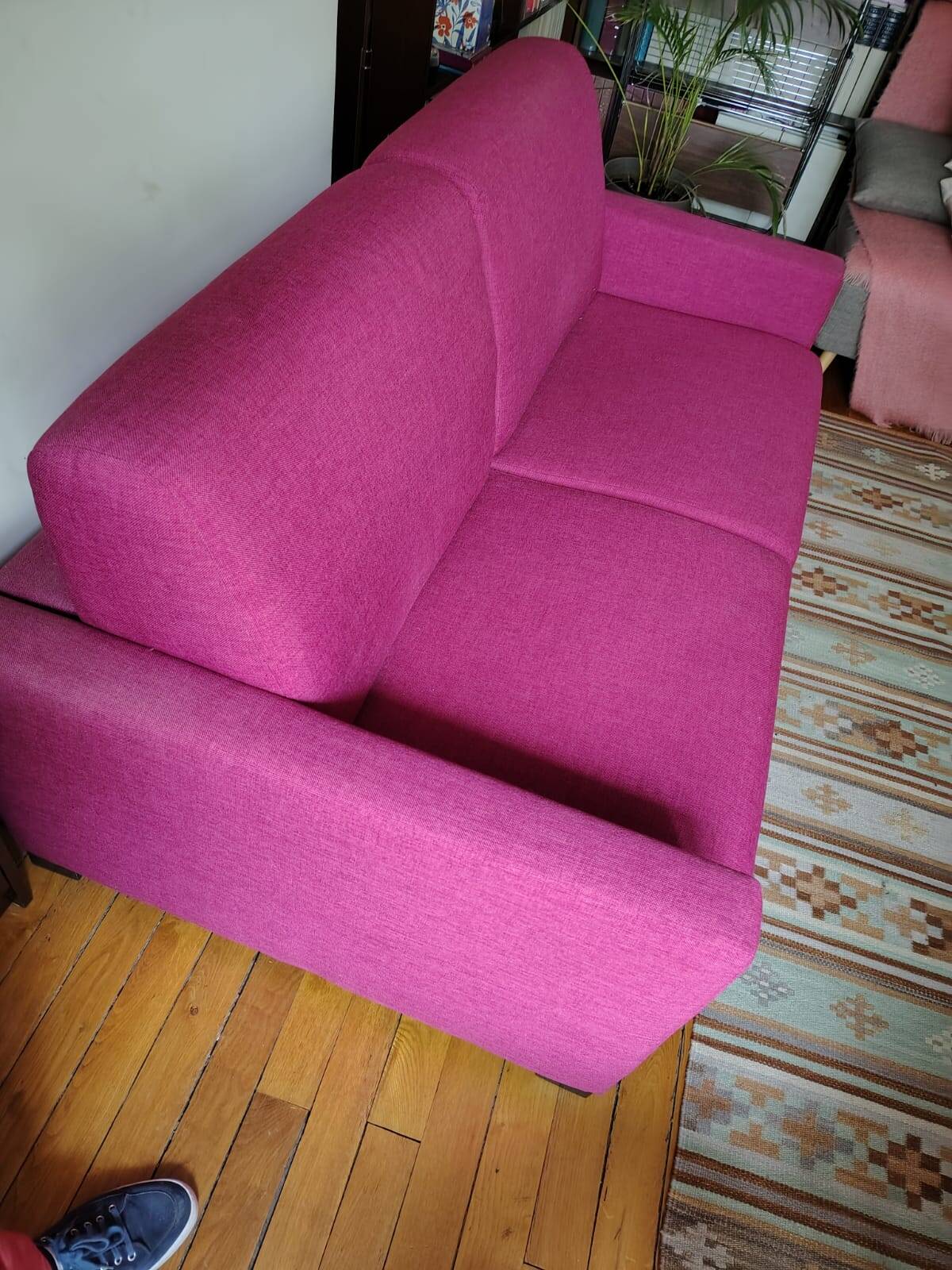 2-seater convertible sofa - made in France