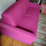 2-seater convertible sofa - made in France
