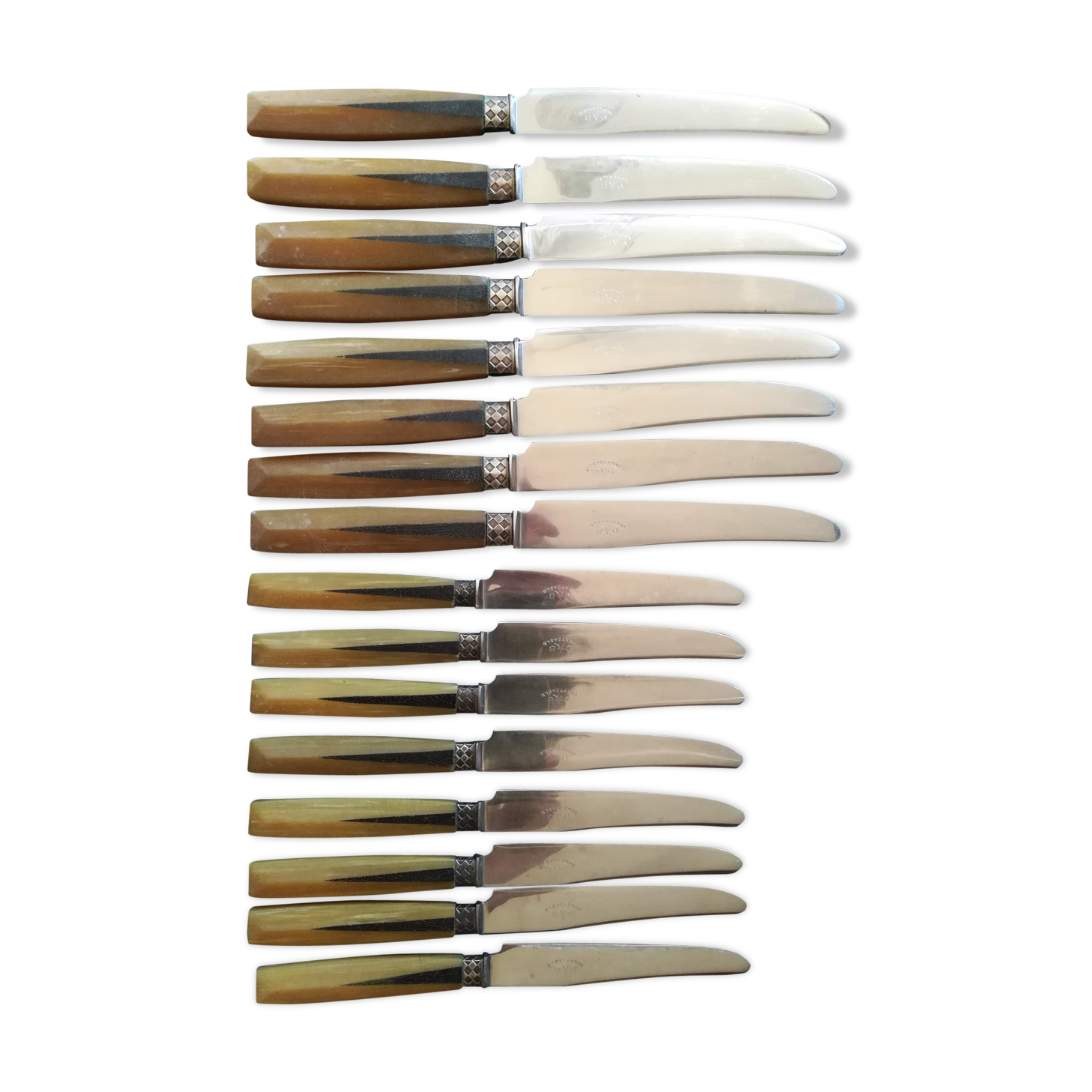 Lot of art deco knives