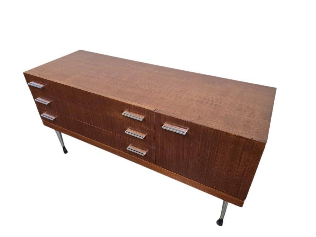 Vintage wooden lowboard / TV unit / low furniture