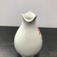 Former Longchamps white porcelain pitcher - vintage roses decor