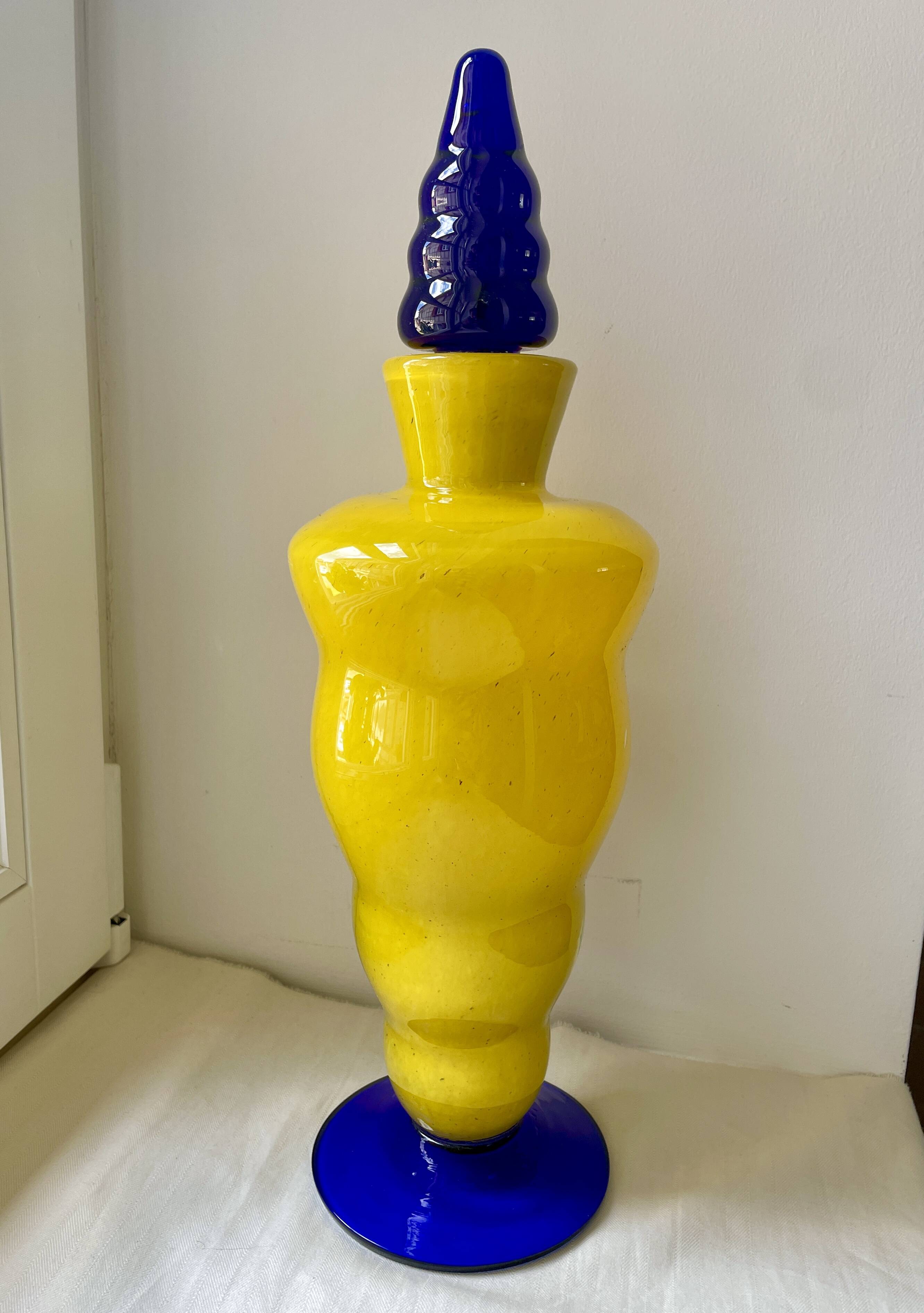Murano vase vintage 90s