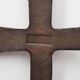 Croix en céramique émaillée rouge par Vandeweghe pour Amphora, Belgique, vers 1960
