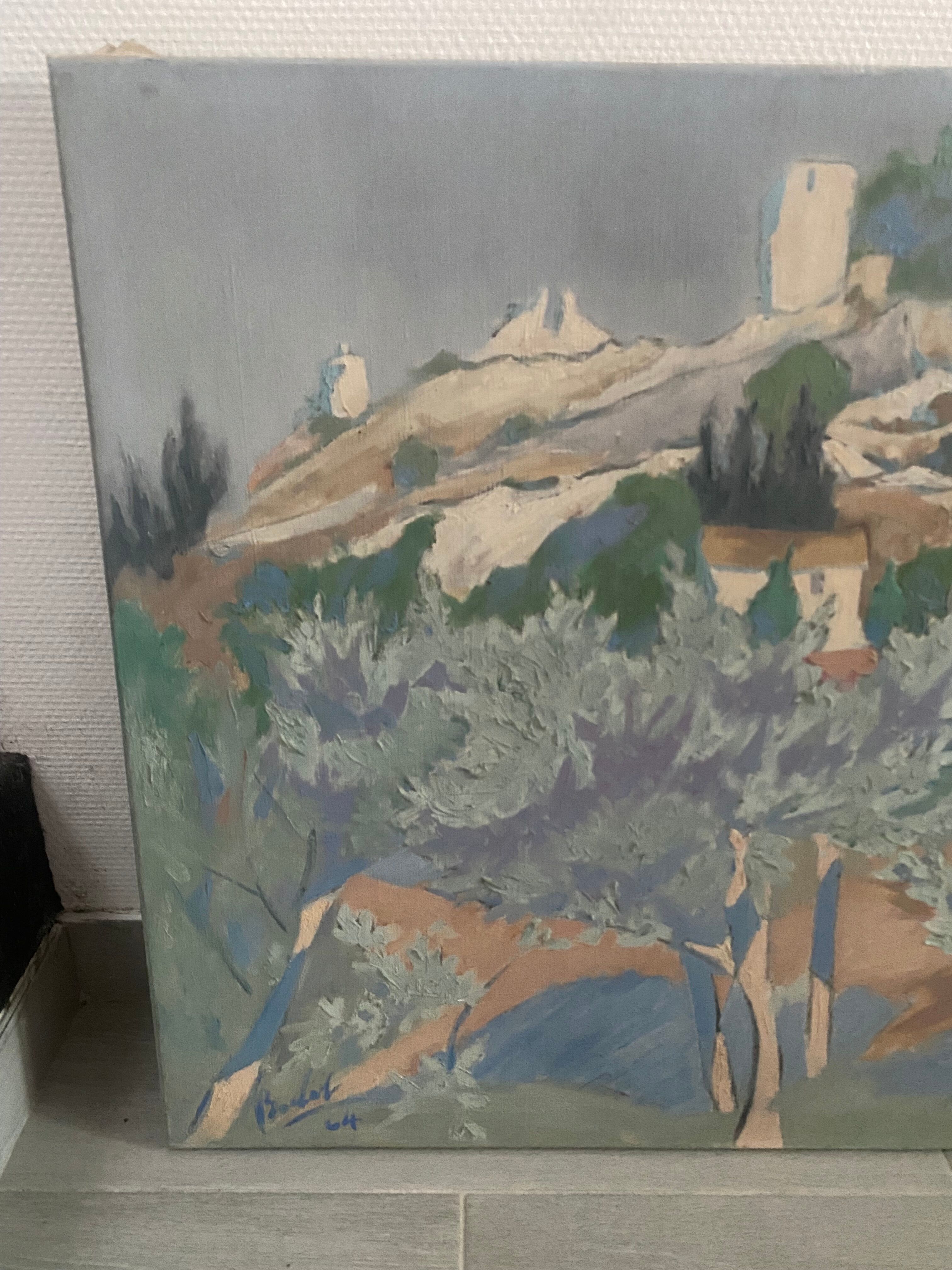 Oil on canvas signed Pierre Bochot