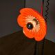 Lamppost flowers design seventies