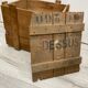 Caisse en bois vintage