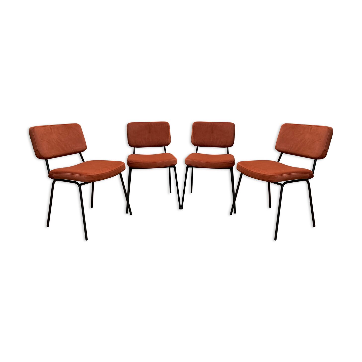 Série de 4 chaises André Simard 1960