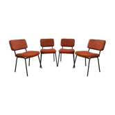 Series of 4 chairs - André Simard - 1960