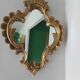 Mirror XIXth gilded wood and mercury ice 61x45cm