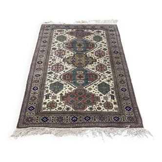 Tapis iranien en laine fait main - 1m90x1m25