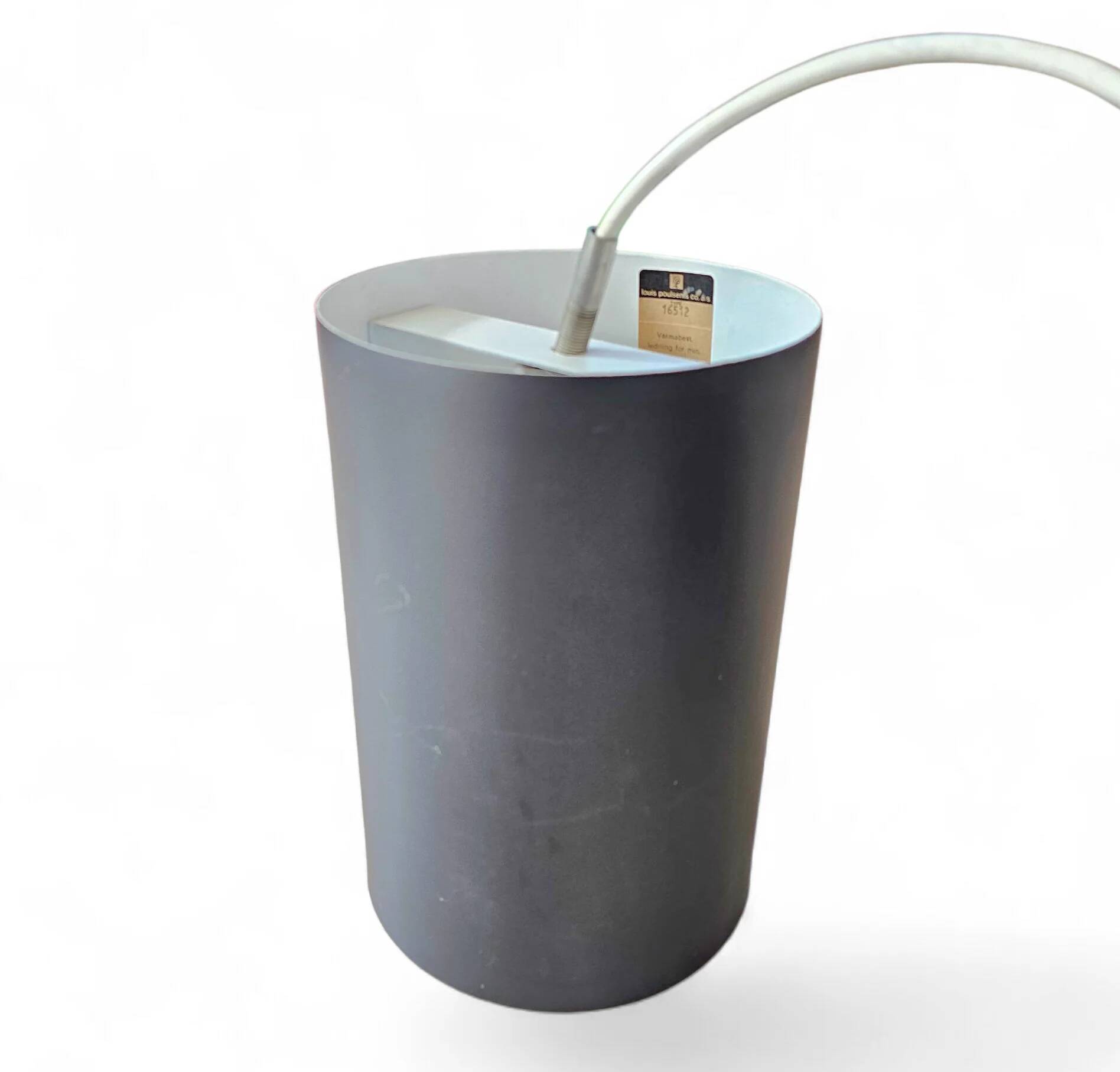 2 x Louis Poulsen cylinder pendant lamp / Eila & John Meiling / 1967