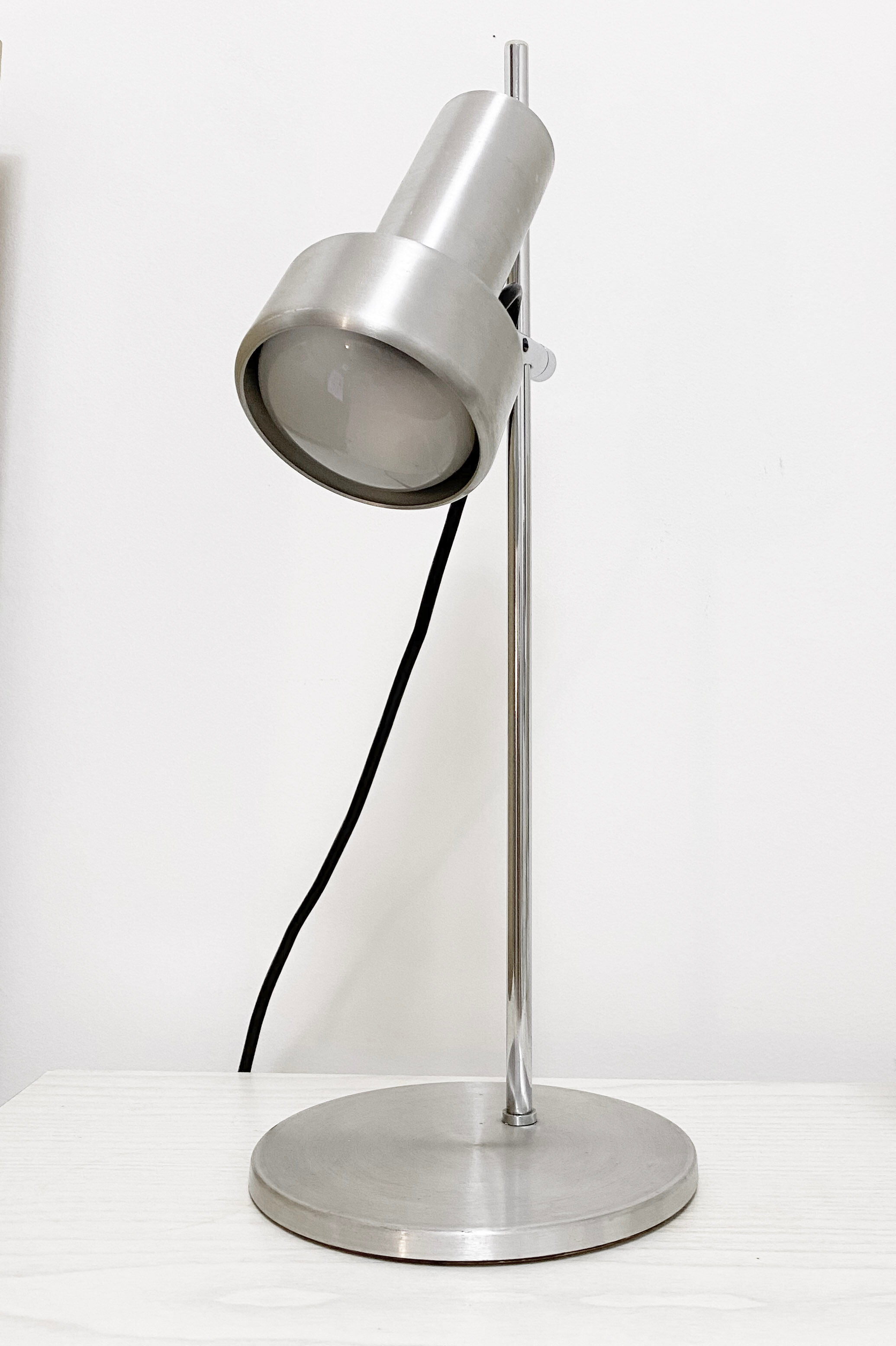 chrome metal weather vane lamp 1970
