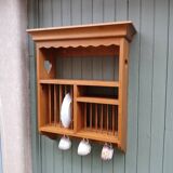 Wooden wall shelf/dresser