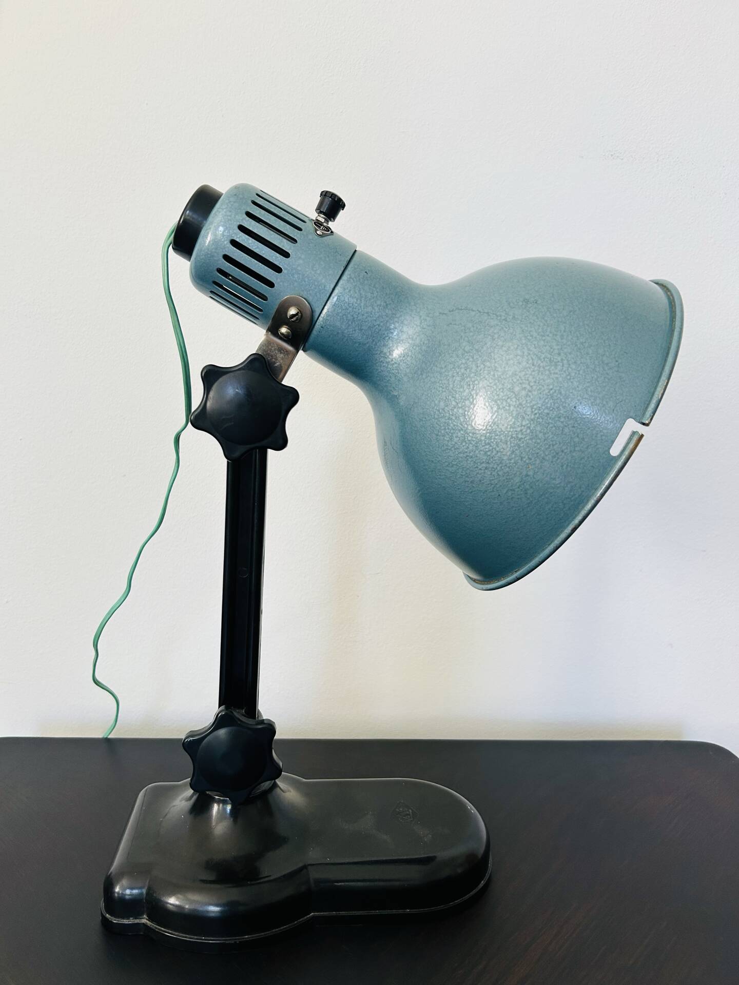 Lampe de table industrielle, URSS 1976