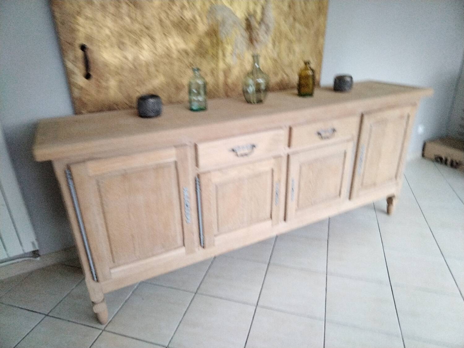 Large buffet in renovated solid oak
