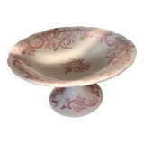 Iron earth compote bowl