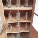 Vintage glass library