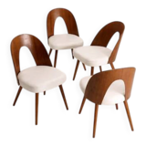 Set of four dining chairs, Antonín Šuman, 1960s, Czechoslovakia