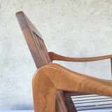 Scandinavian teak armchair from the 60s