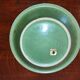 Antique plate Rössler AG Aedermannsdorf Switzerland Ceramics with floral motif Green
