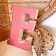 Sign letter E
