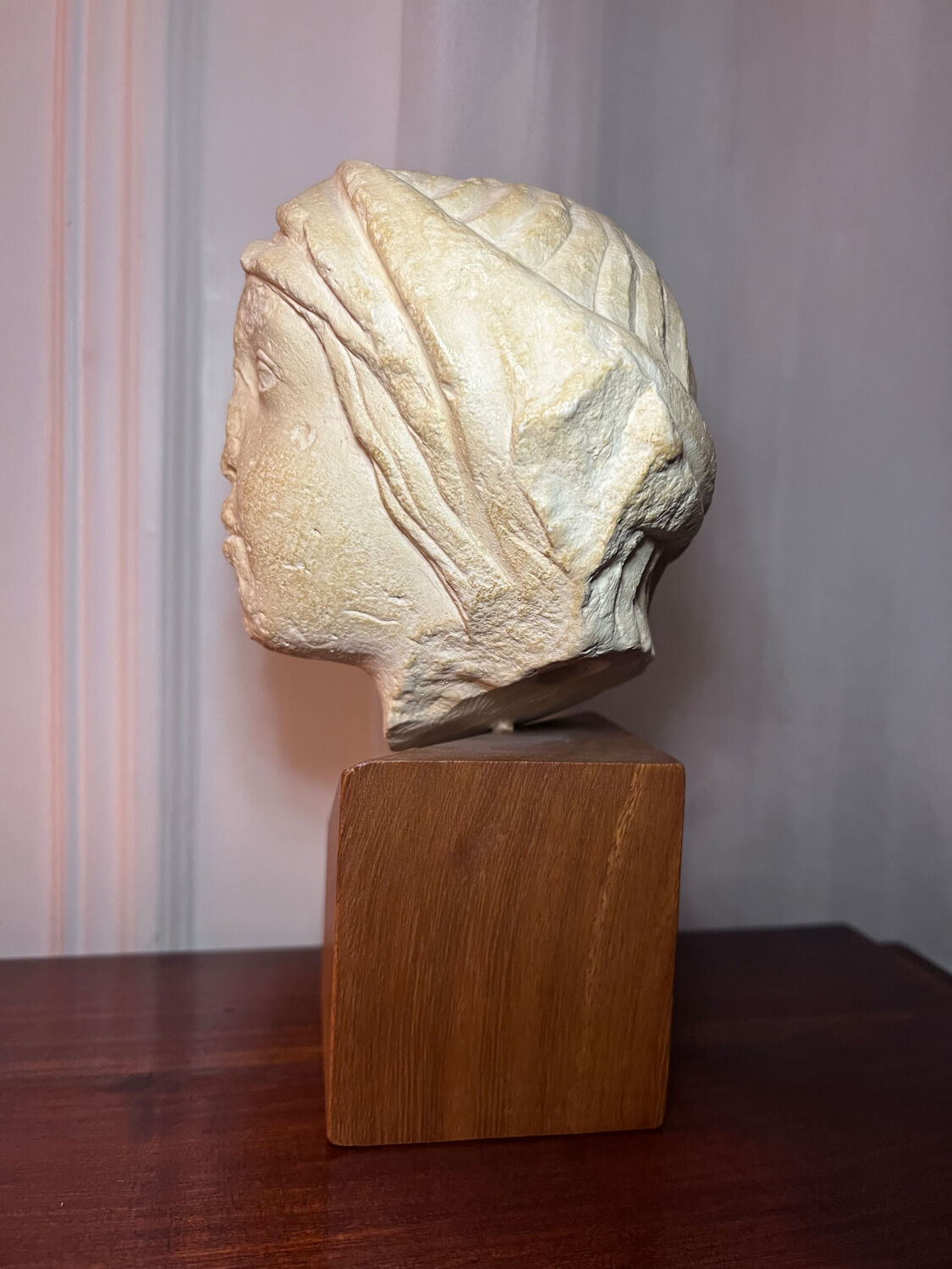 Buste - Tête de Vertu - Reproduction du musée de Sens - Moulage