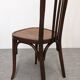 Set of 8 Baumann bistro chairs in bent beech, France circa 1930.