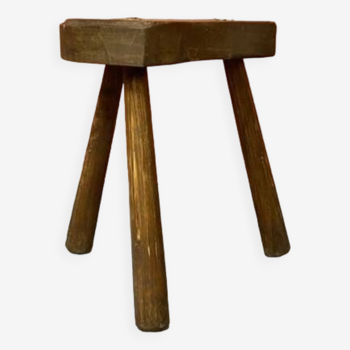 Brutalist tripod stool