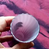 Vase in purplish opaline