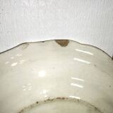 Flat plate in Gien earthenware - Rouen Art Deco motif - 1932