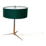 Mid-century minimalist tripod table lamp by Kaiser Leuchten, 1960s.