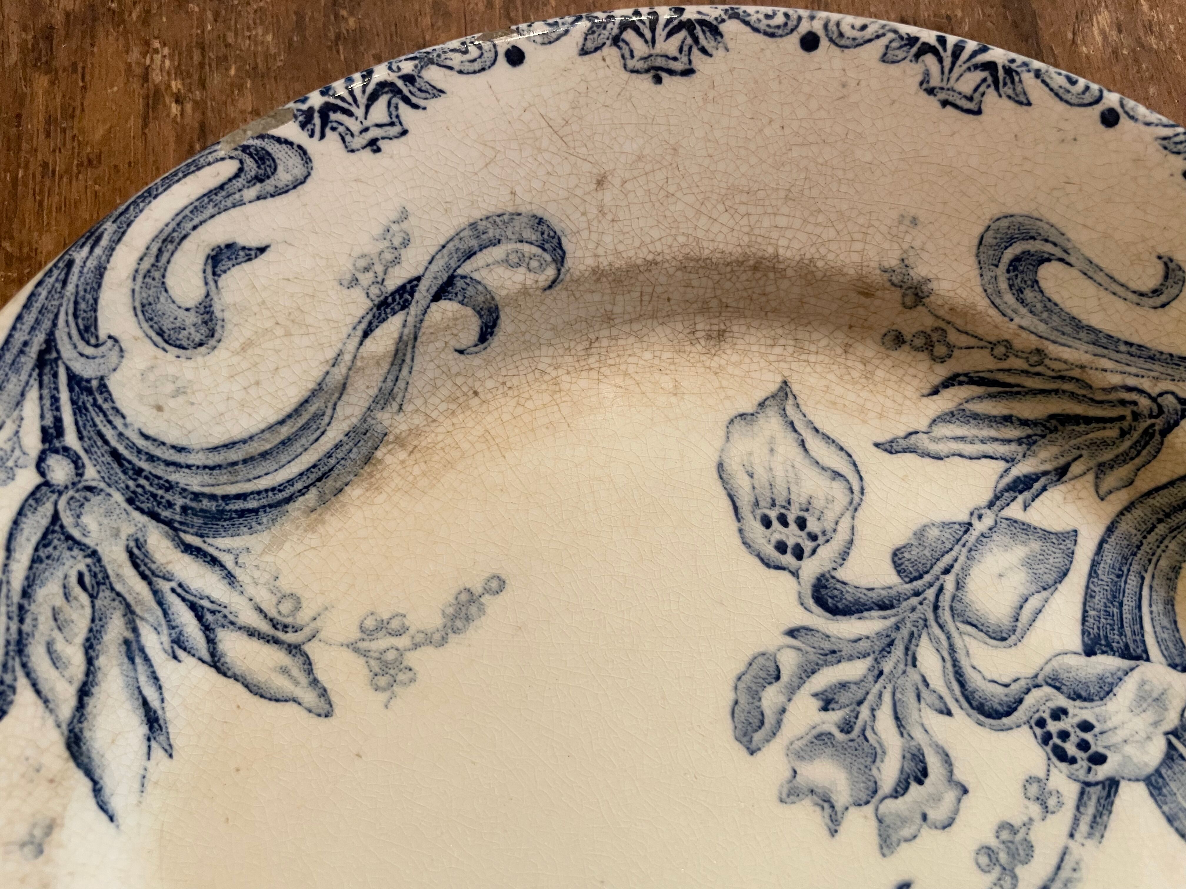 Plates Iron Earth "Iris"