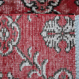 3x10 Vintage Floral Runner Rug, 70x306Cm