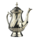 Vintage silver-plated coffee pot by Royal Sheffield, England, 1950s.