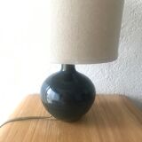 Enamelled sandstone lamp foot