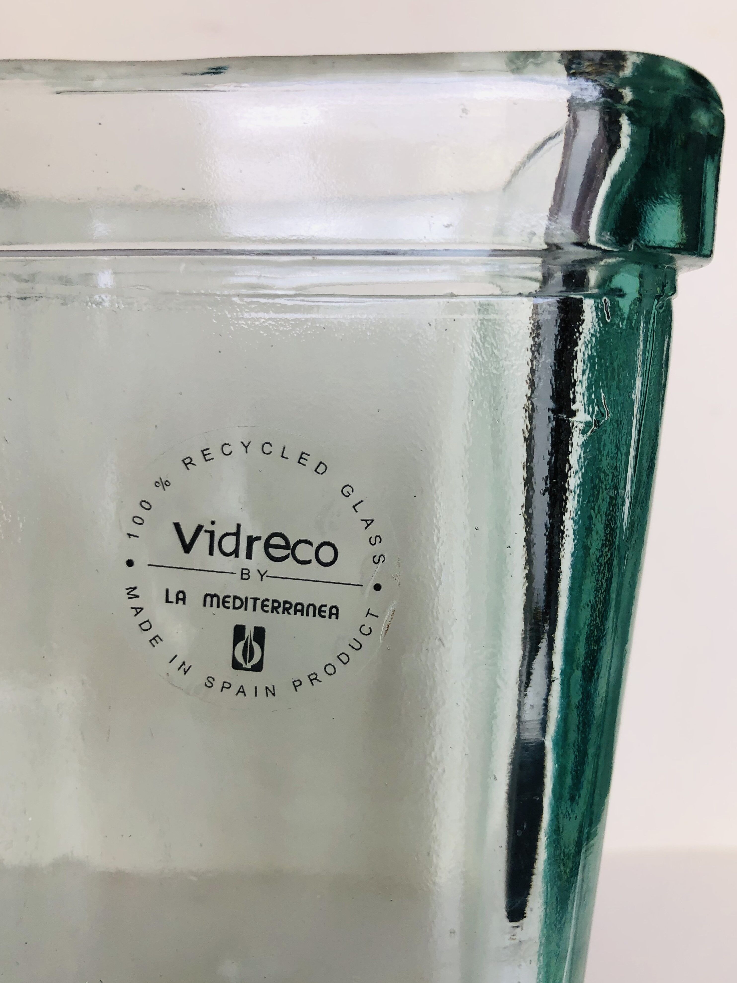 Vintage glass vase