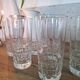 Water glasses or vintage aperitif glasses