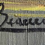 Tableau HST "Landscape at the Cottage" J. De Beaucourt (20th century school)