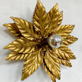 Hans Kogl vintage golden wall lamp