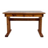 Modular and tilting wooden desk
