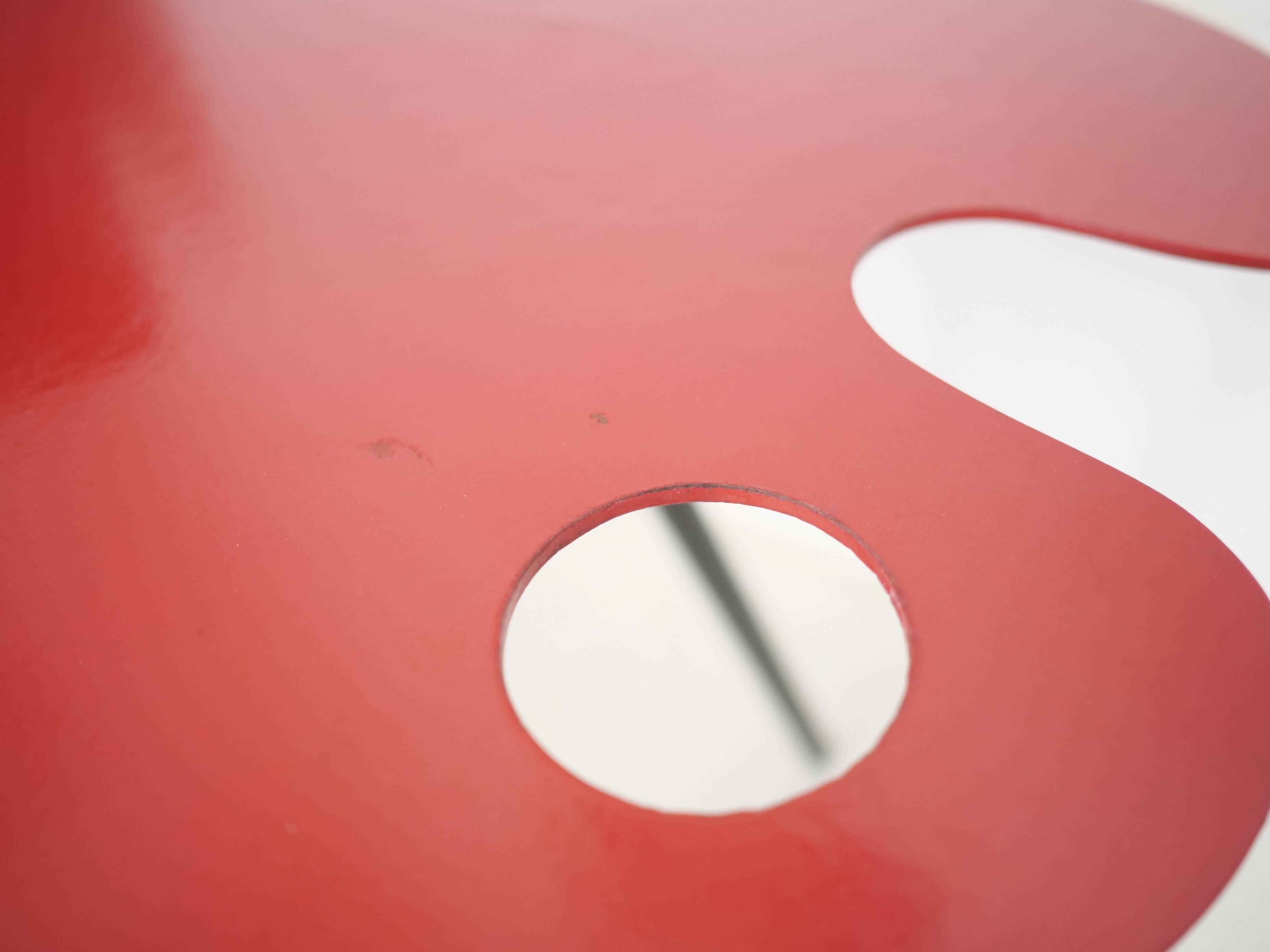 2 tables "Pic-Nic" par Lucien de Roeck pour Bois Manu