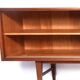Vintage Scandinavian teak sideboard, 3m long.