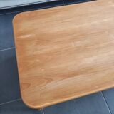 Rectangular rattan coffee table
